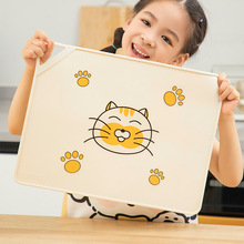 儿童餐垫小学生专用防水防油免洗宝宝食品级硅胶午餐垫桌垫隔热垫