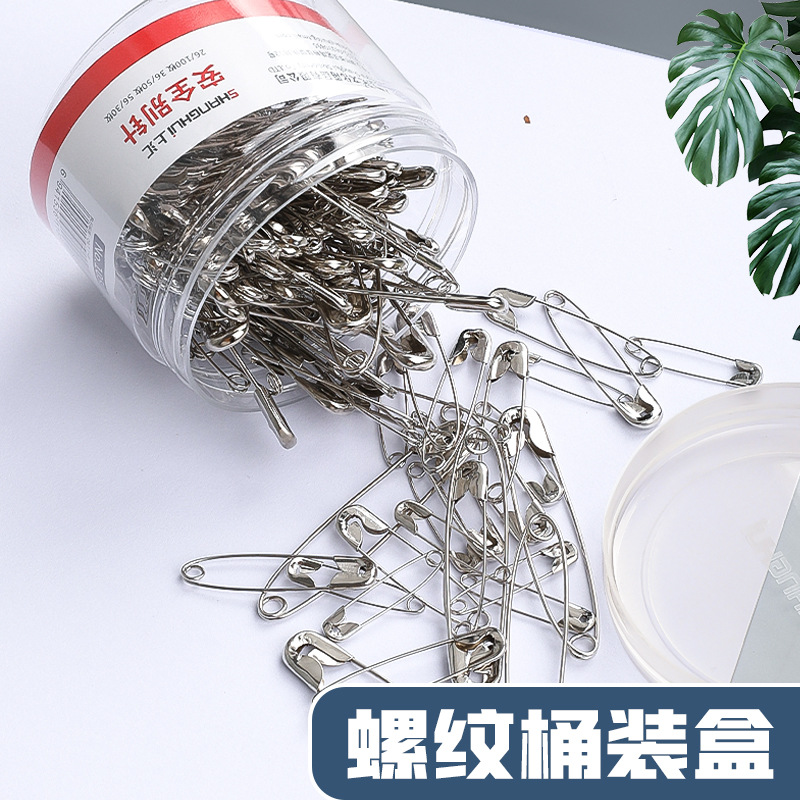 Pin de fijación de ropa grueso Pin de fijación de ropa antiguo pequeño / grande Pin de curva grueso Clippin tienda de ropa de metal