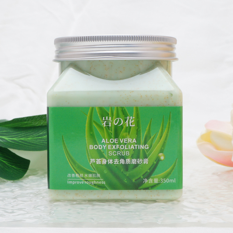 Exfoliante corporal de 350ml, limpieza profunda, piel de pollo exfoliante, piel hidratante y suave, exfoliante transfronterizo image 14