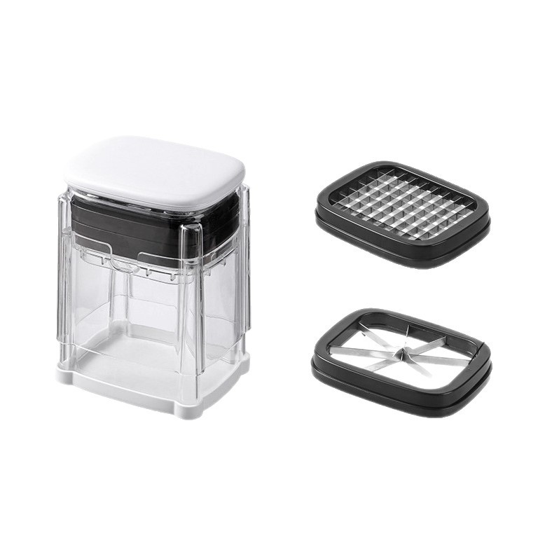 Cortador de tiras especial para papas fritas, cocina doméstica multifuncional prensando el artefacto de corte de col, pepinos, tomates cortadores de rebanadas