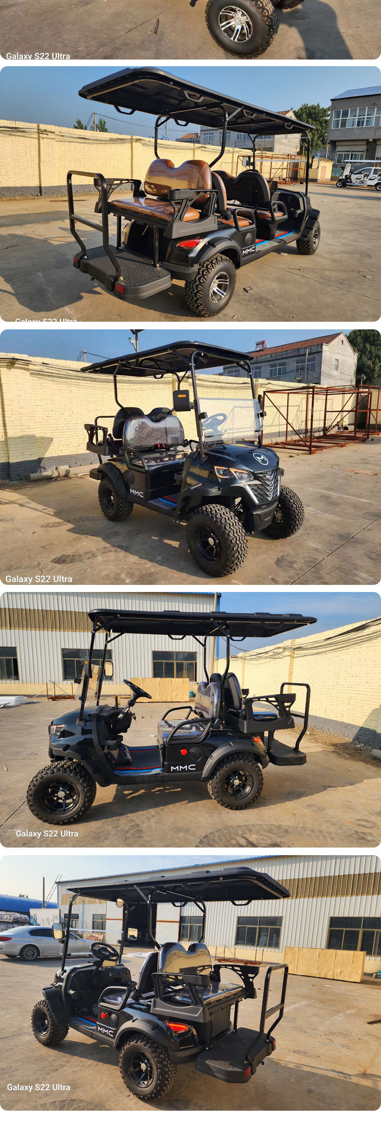Manufacturer's new electric sightseeing bus scenic spot tour golf cart building house viewing ferry security patrol car