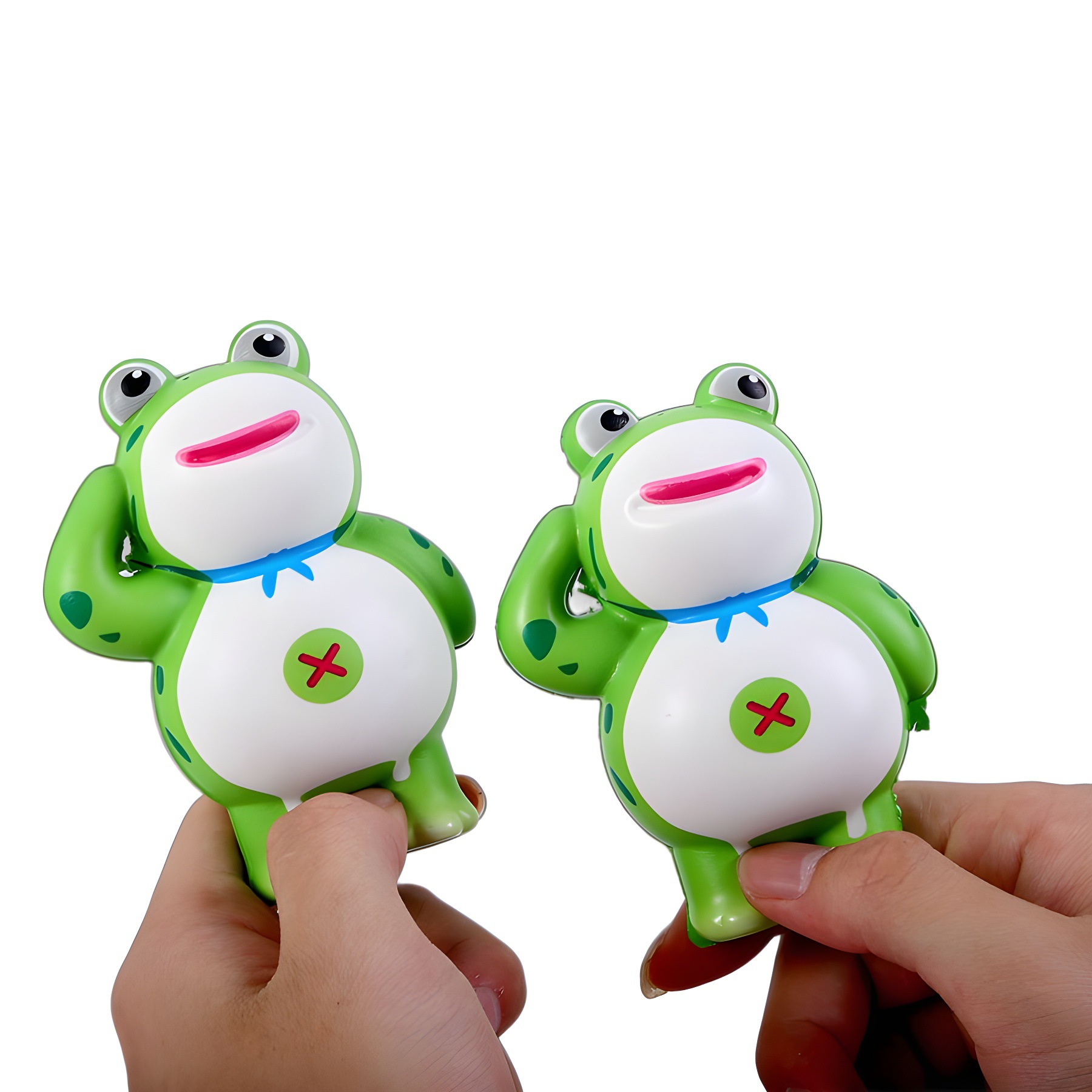 Frog Prince rebote lento, muñecas de descompresión, juguetes de pellizco, niños y niñas, regalos de descompresión creativos, puestos de mercado nocturno