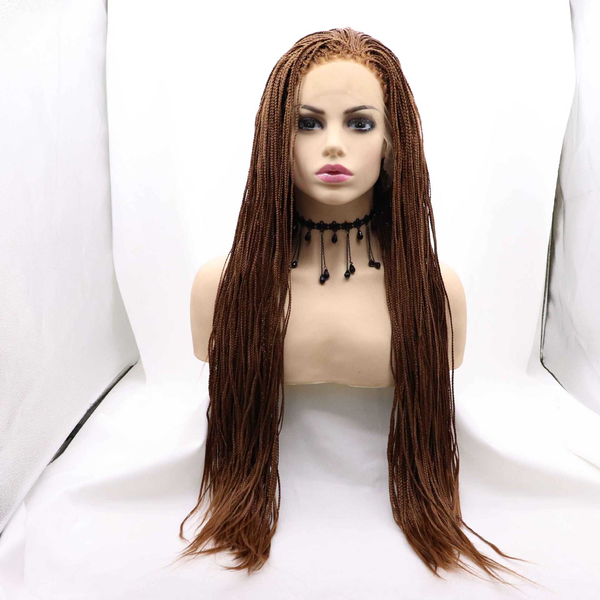 Peluca transfronteriza lace front wig Amazon Nuevos productos europeos y americanos Taza de peluca sucia pequeña