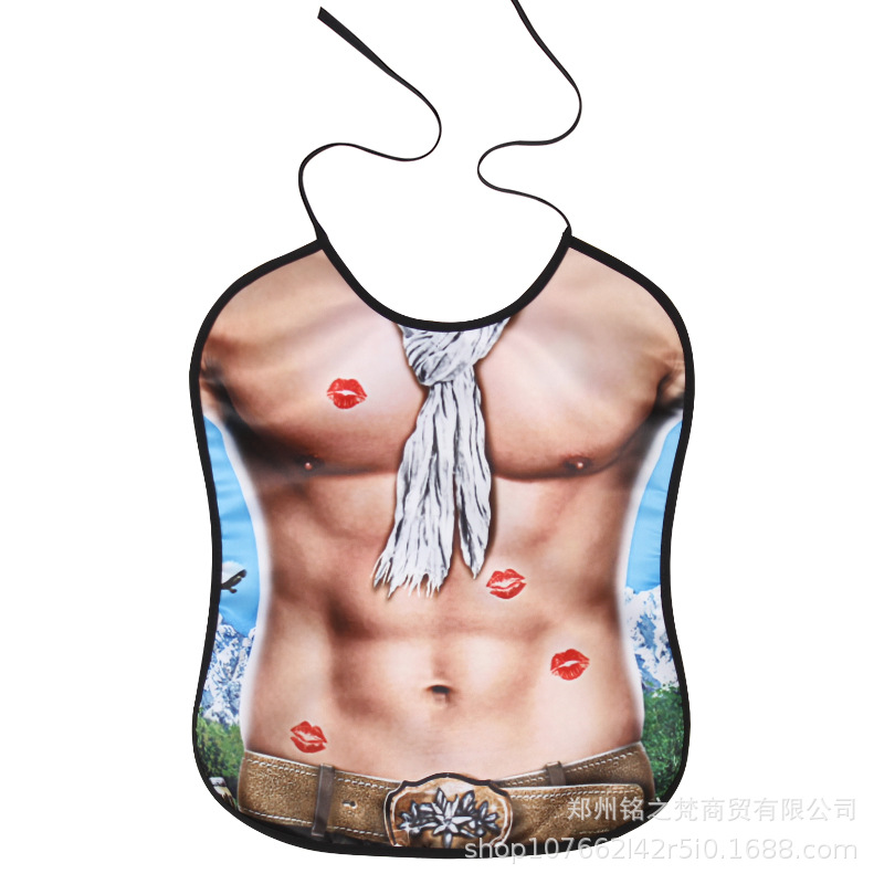 스카프 근육 남자