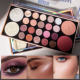 Cross-border Explosions 24-color All-in-one Color Makeup Plate Matte Pearlescent Eye Shadow Lipstick Blush Outline High-gloss All-in-one