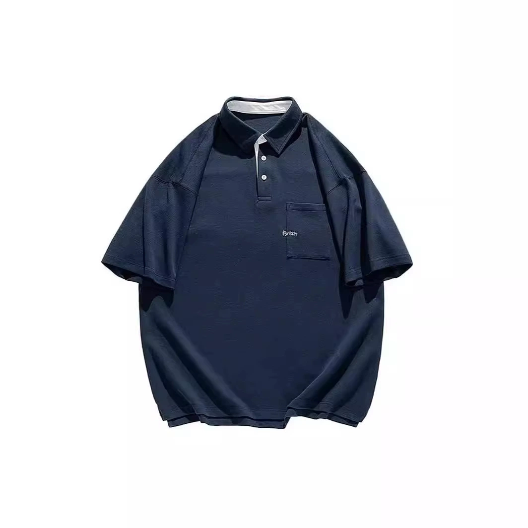 Летное polo, рубашка, японская дышащая комфортная футболка для любимого, свободный крой