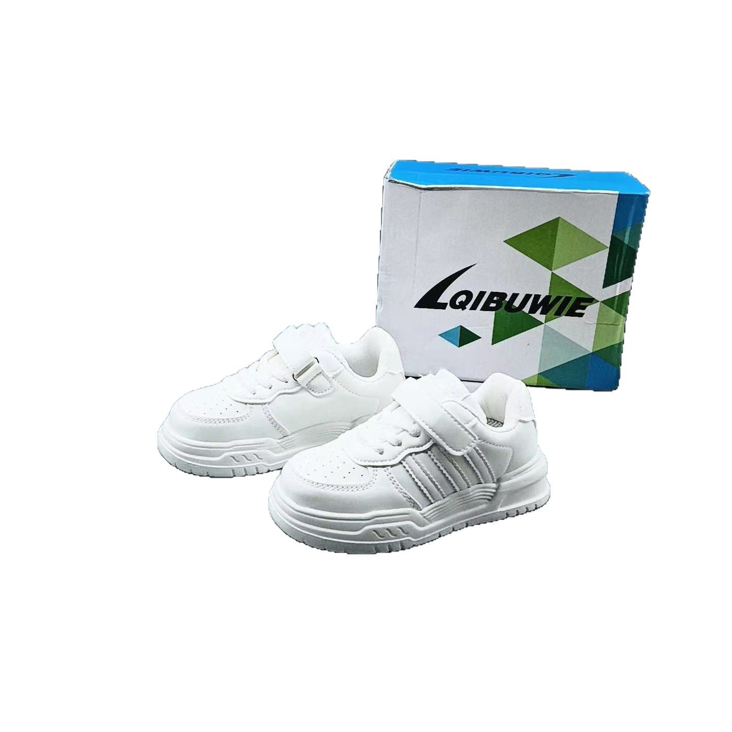 Primavera y verano zapatos de cuero para niños niños niñas zapatos de jardín de infantes zapatos blancos para estudiantes zapatos de correr pueden elegir