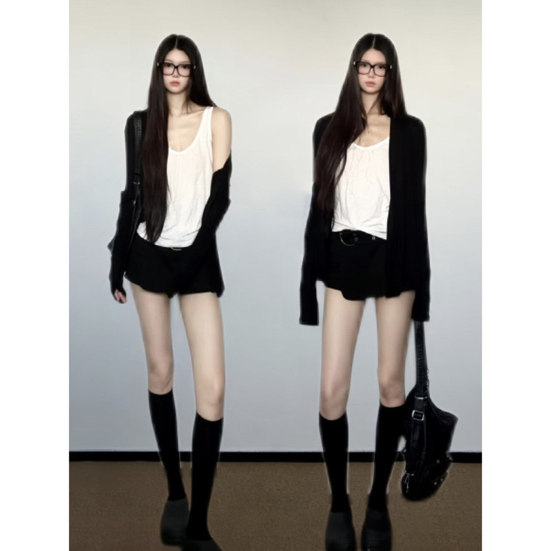 Relaxed and Slimming Loose Knit Cardigan for Women, Summer Sun Protection Jacket, Stylish and Slimming, Lazy and Versatile Long-Sleeved Top Relaxed and Slimming Loose Knit Cardigan for Women, Summer Sun Protection Jacket, Stylish and Slimming, Lazy and Versatile Long-Sleeved Top