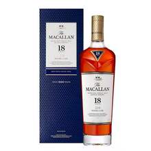 麦卡伦18年蓝钻700ml 双桶 苏格兰单一麦芽威士忌 正品行货