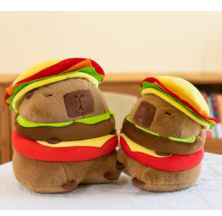 832g Weight Stuffed Animals & Plush Toys Toys Type 1 Piece Quantity PP cotton Material Capybara Pattern Children Unisex Gender Cute Style Children Unisex Capybara PP Cotton Stuffed Animals & Plush Toys 2