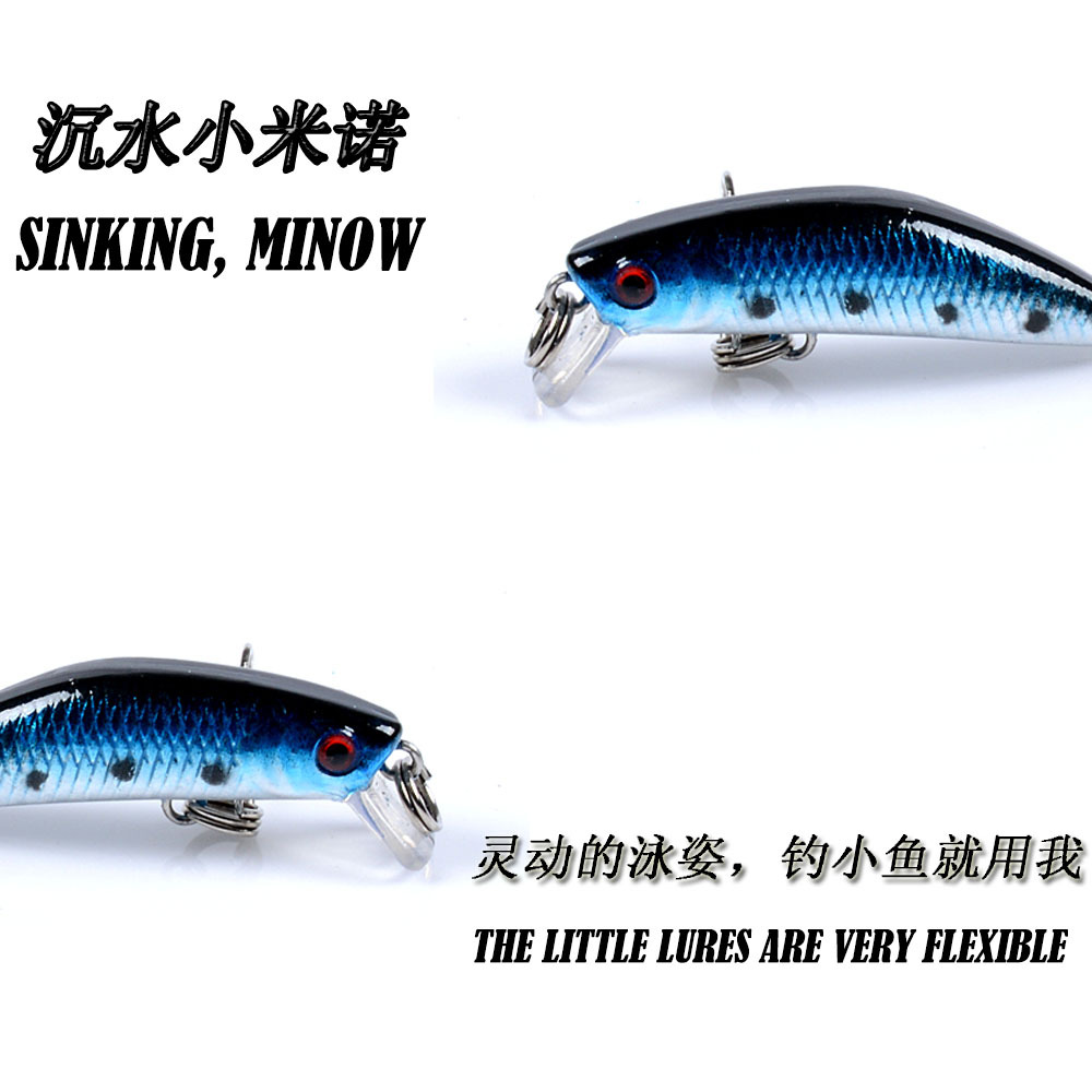 Sinking Minnow Fishing Lures Hard Plastic Baits Carp Striped Bass Pesca Fishing Tackle SwimBait