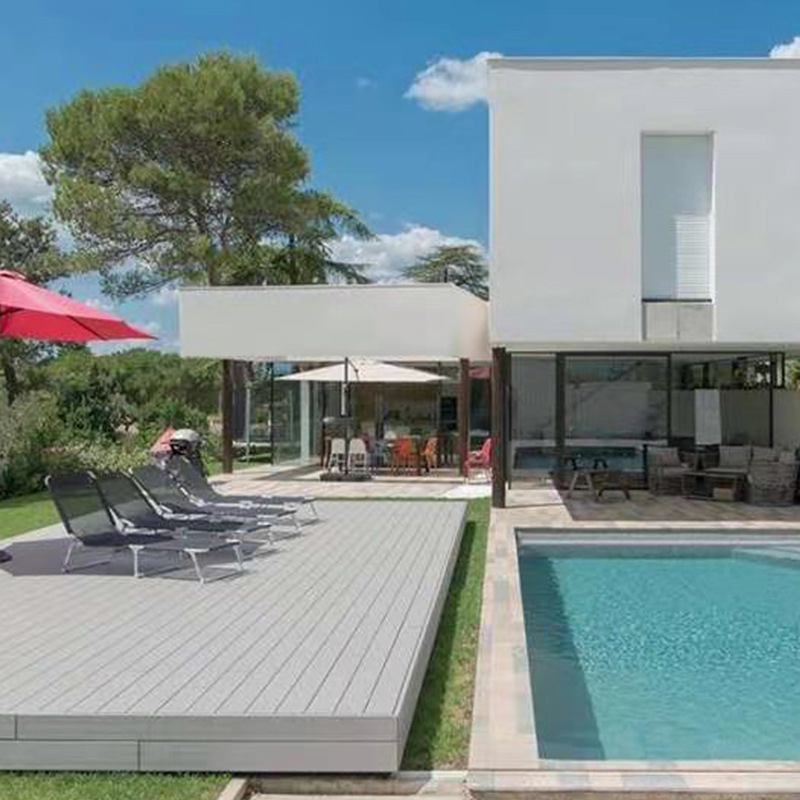 cubierta de traducción manual contraída cubierta eléctrica cubierta de seguridad de piscina cubierta de piscina control remoto