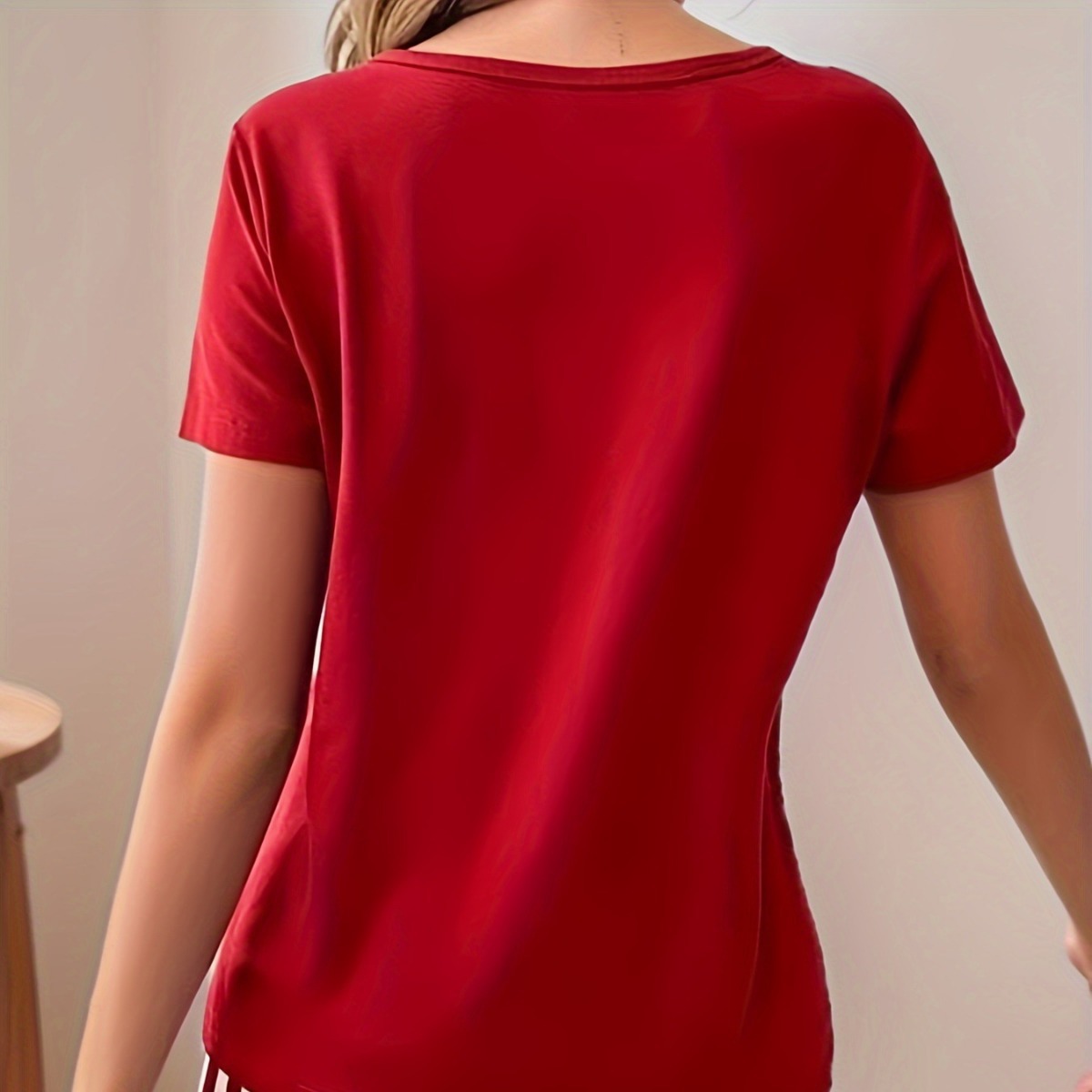 Pijamas transfronterizos posicionamiento femenino camiseta estampada chaleco pantalones cortos traje cómodo hogar casual sexy damas servicio a domicilio