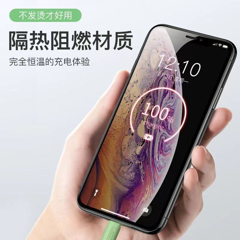 Apple Huawei Android 3a 高速充電スリーインワン液体シリコーン 1 対 3 データケーブル携帯電話 USB ケーブルに適しています|undefined