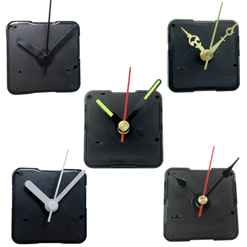 厂家静音小挂钟机芯亚克力钟表机芯DIY台钟表芯小钟针适用10-12CM