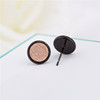 Earrings stainless steel, small accessory, simple and elegant design, light luxury style, wholesale