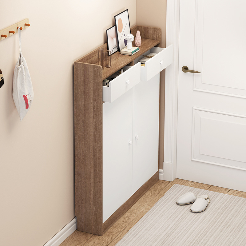 超薄鞋櫃家用門口入戶2023新款玄關櫃收納儲物柜子經濟型鞋架