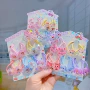 切面儿童小女孩卡通皮筋