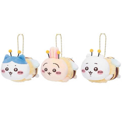 Chiiawa自嘲熊吉伊卡わぁウサッチミツバチのかわいいぬいぐるみバッグのストラップ