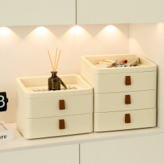 化粧品収納ボックス用の玄関収納ボックス装飾品、リビングルーム、オフィス、デスクトップ引き出し型収納ボックス、収納ラック