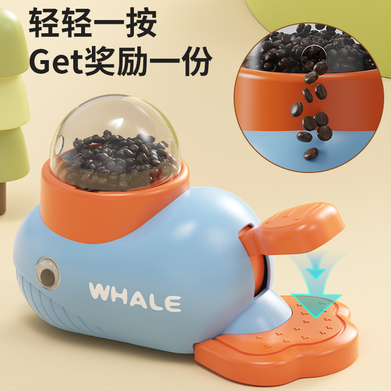 国境を越えたアヒルのペットが食器を投げるアマゾン犬猫インタラクティブ玩具訓練器自動給餌器|undefined
