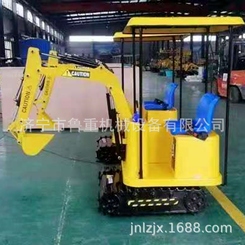 儿童娱乐挖掘机 仿真型儿童挖机 游乐场商场广场儿童挖沙机小挖机