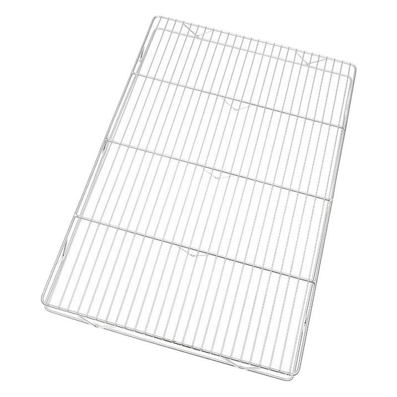 Каркас из сетки для свинины из нержавеющей стали утолщенная двухслойная охлаждающая сетка мясные ларьки отображают стеллаж для мяса Коммерческая стойка для барбекю оптом