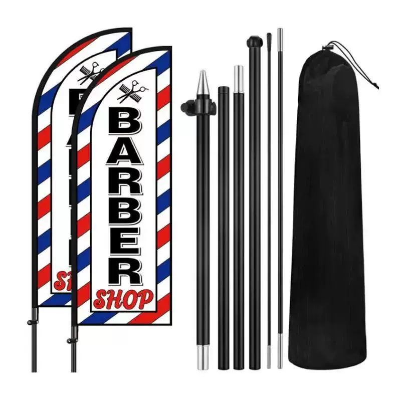 跨境房地产经纪人open house开放日多款可选择多节旗杆旗帜爆款