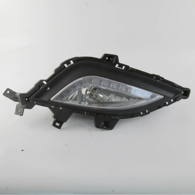 Suitable for Modern I30 Daytime Running Lights 12/13/15/16 Elantra Gt I30 Daytime Running Lights Daytime Running Lights in Stock (Gündüz işıqları) - 2-starting-shots-led-fog-light-fog-light-black-frame-one-left-l