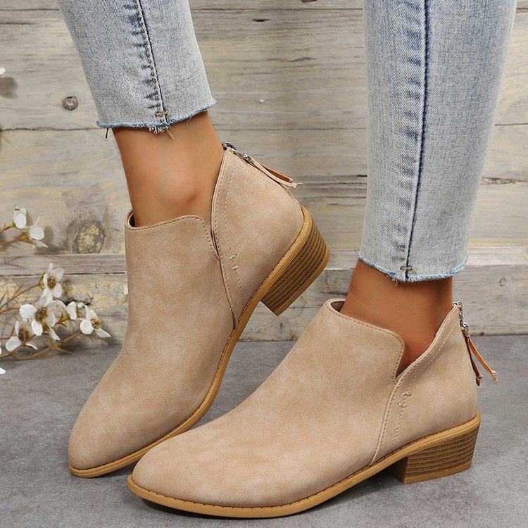 Manufacturer Wholesale Women's Chelsea Boots Foreign Trade Pointed Toe Slim Women's Shoes Versatile Fashion Cross-Border Women's Short Boots Ankle Boots Manufacturer Wholesale Women's Chelsea Boots Foreign Trade Pointed Toe Slim Women's Shoes Versatile Fashion Cross-Border Women's Short Boots Ankle Boots