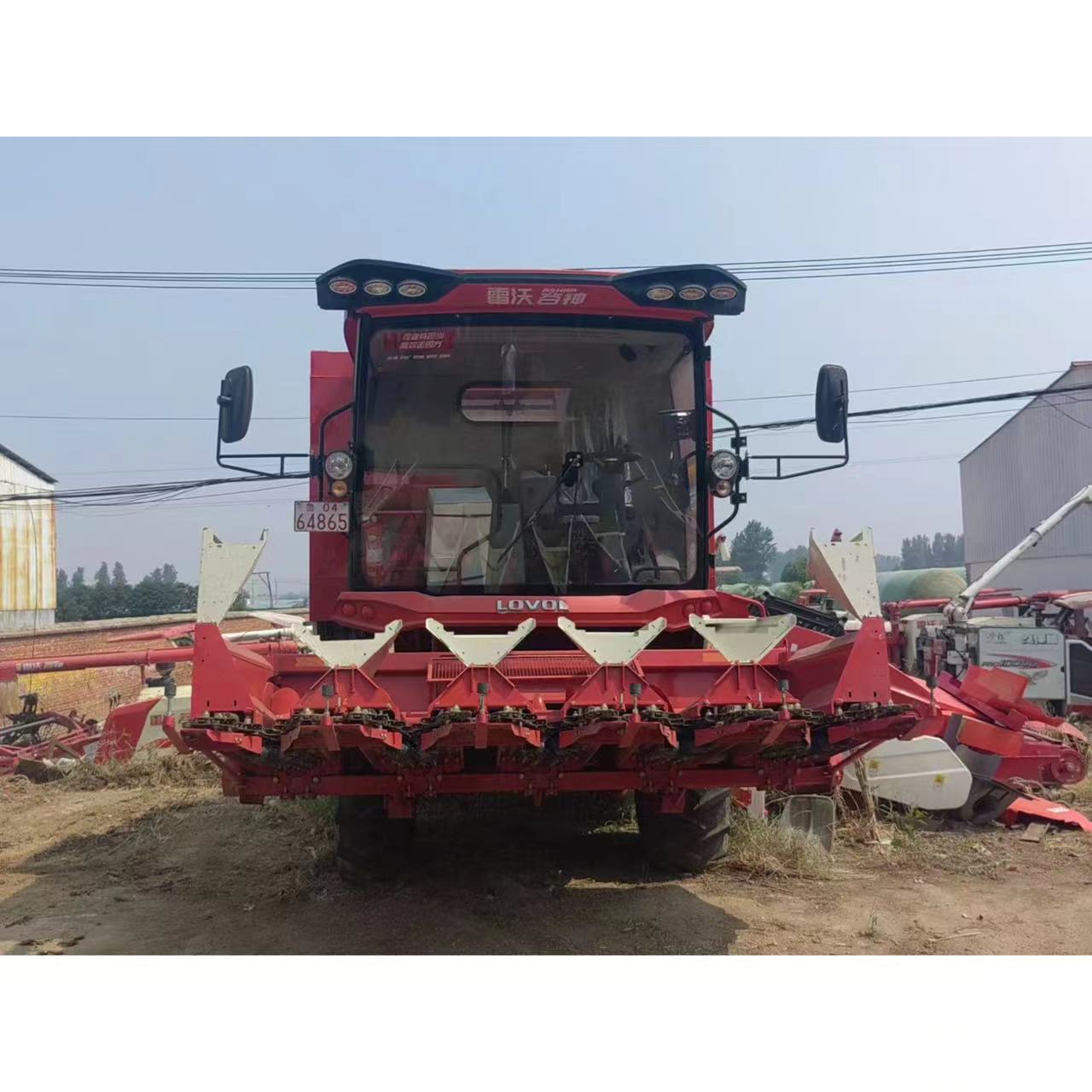 新雷沃5M5玉米小麦双割台玉米收割机