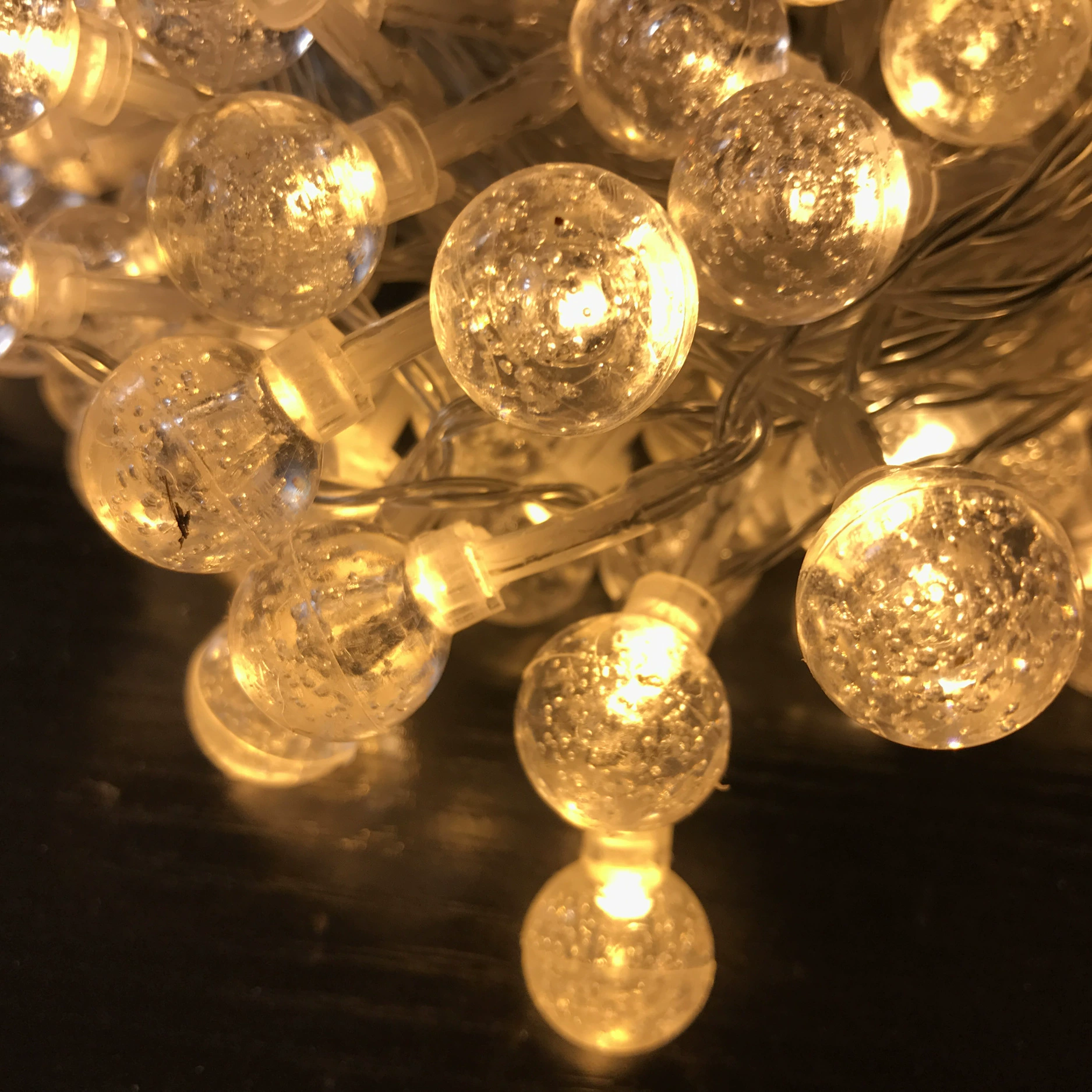 LED цветная световая гирлянда фонарь пузырь Board Ball Ball Lights Рождество, День свадьбы на улице