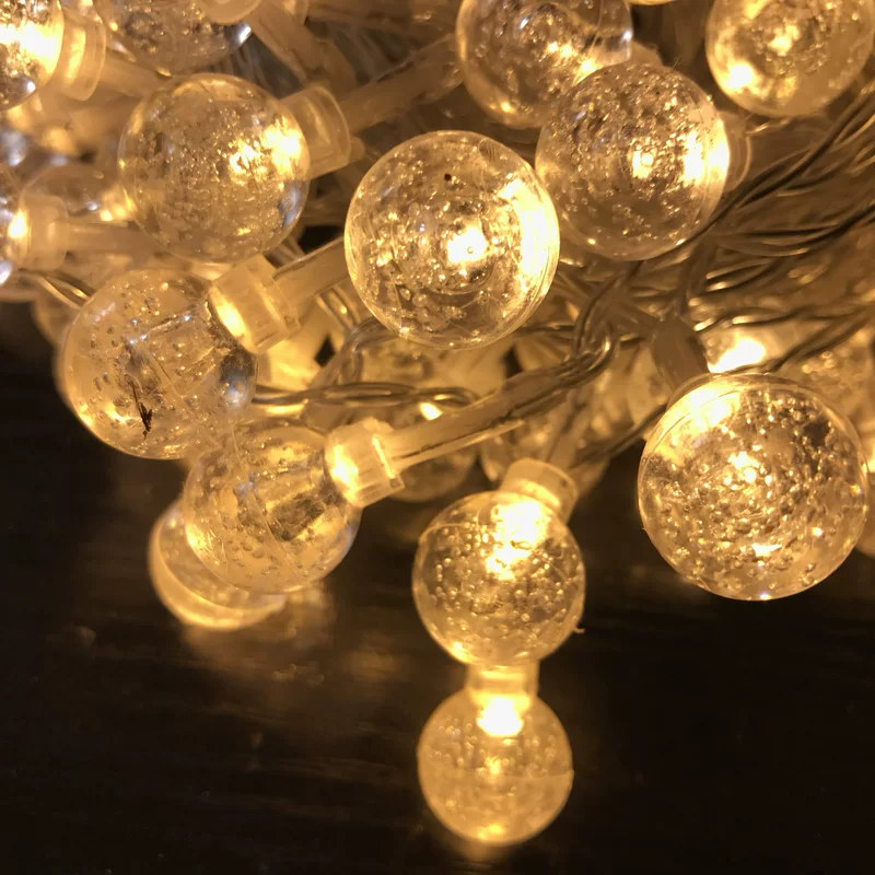 LED цветная световая гирлянда фонарь пузырь Board Ball Ball Lights Рождество, День свадьбы на улице