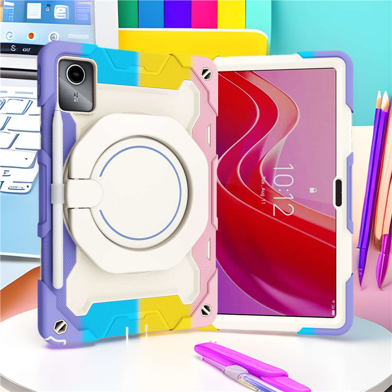 Cross-Border Applicable Tab M11/K11 Tablet Protective Case Holder Silicone Anti-Fall and Shock-Absorbing M8 8inch Protective Case