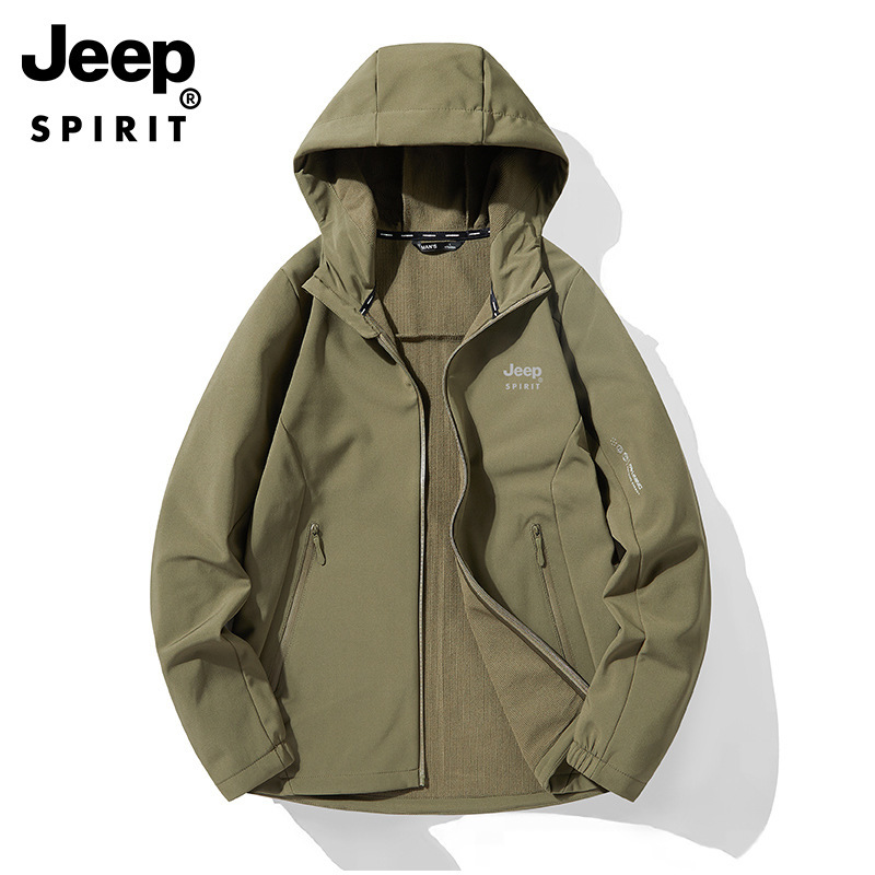 2024 New Couple Softshell Jacket Trendy Fashion Warm Couple Coat