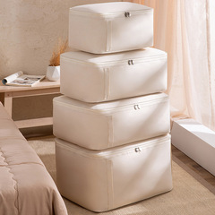 Seasonal wardrobe organizer, Oxford fabric household quilt bag for moving, travel, and clothing storage—perfect for kindergarten use.