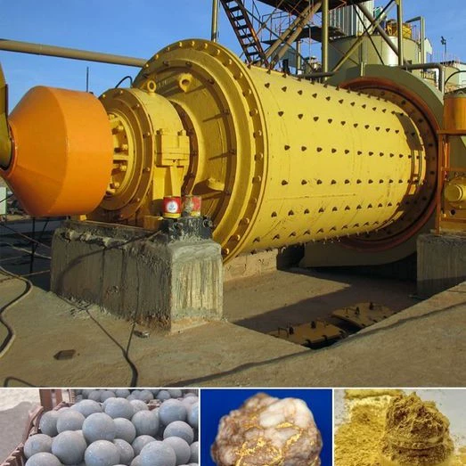 Выберите золотую шаровую мельницу, оборудование для добычи золота, шаровую мельницу для измельчения в процессе обогащения золотой руды.