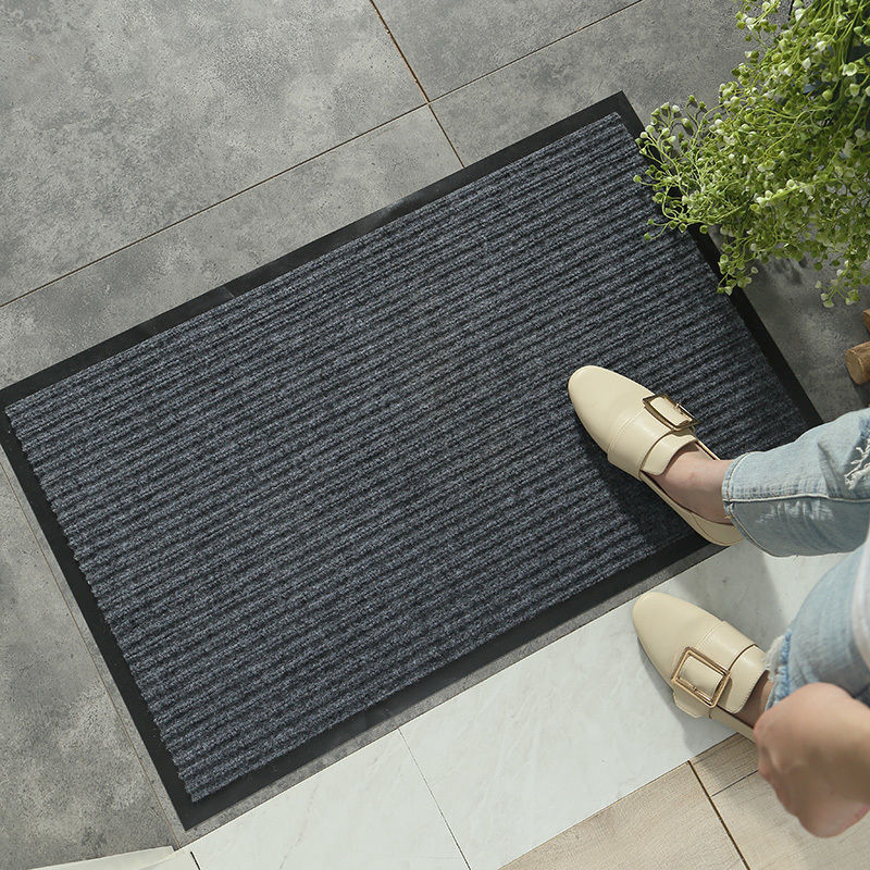 Doorway Floor Mats, Carpet Entrance Mats, Kitchen and Bathroom Non-Slip, Water-Absorbent, Oil-Resistant Foot Mats, Dust-Removing Mats for Home Use