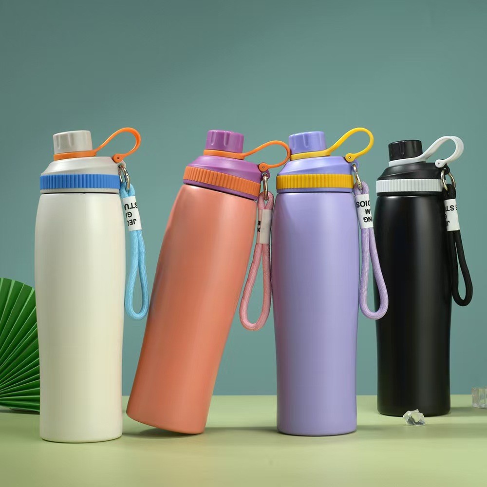 Taza térmica de alto valor facial de gran capacidad para los amantes de la escalada al aire libre, hervidor deportivo de ocio indispensable