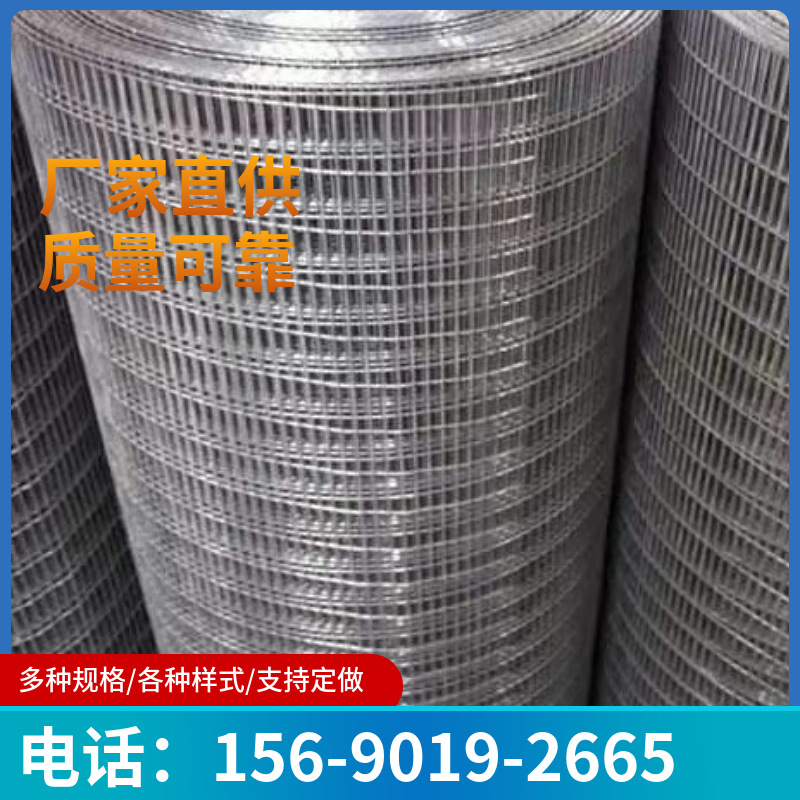 钢丝网电焊网建筑工地内外墙面抹灰防裂焊接镀锌电焊网钢丝网厂家