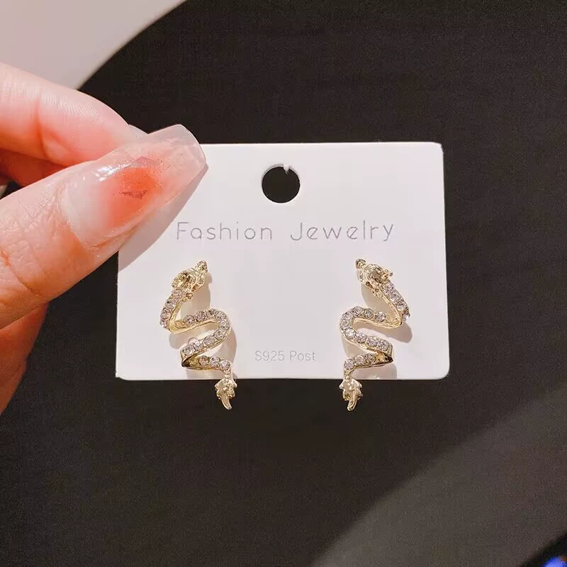 Asymmetrical Pearl Earrings, Silver 925 Posts, Universal Studs — Simple Elegant Design