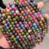 Manufactor Direct selling natural Chalcedony Optimization Tourmaline Bead Loose bead Bracelet Necklace Beading Accessories Foreign trade sources