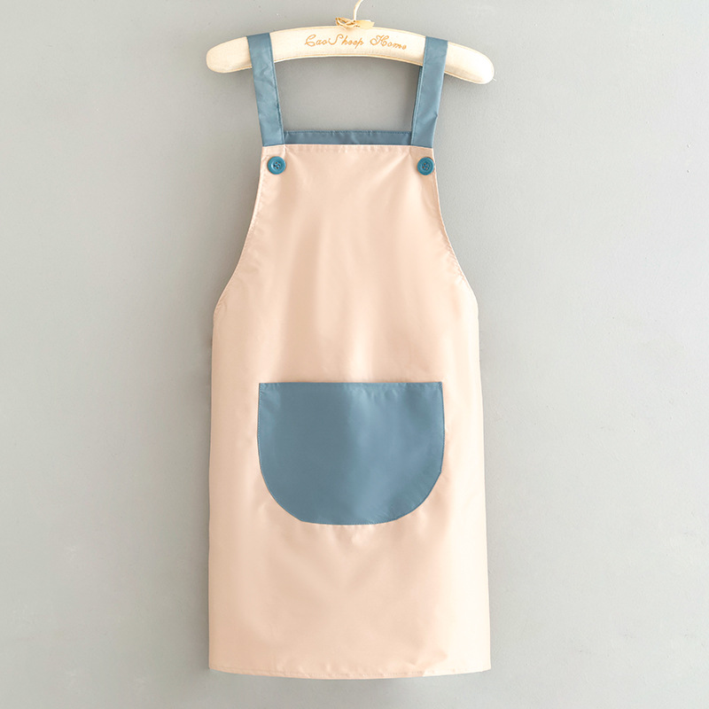 스트랩 방수 가죽 핑크 블루 포켓