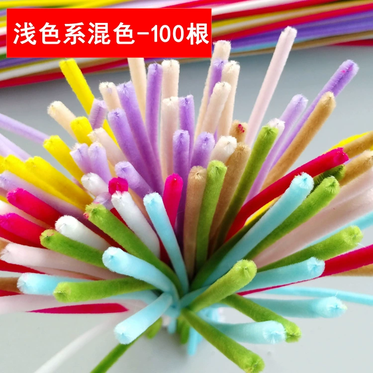 有创 Pilsan Play Car, plush strip for kindergarten, handmade, 42 colors, bouquet, flowered