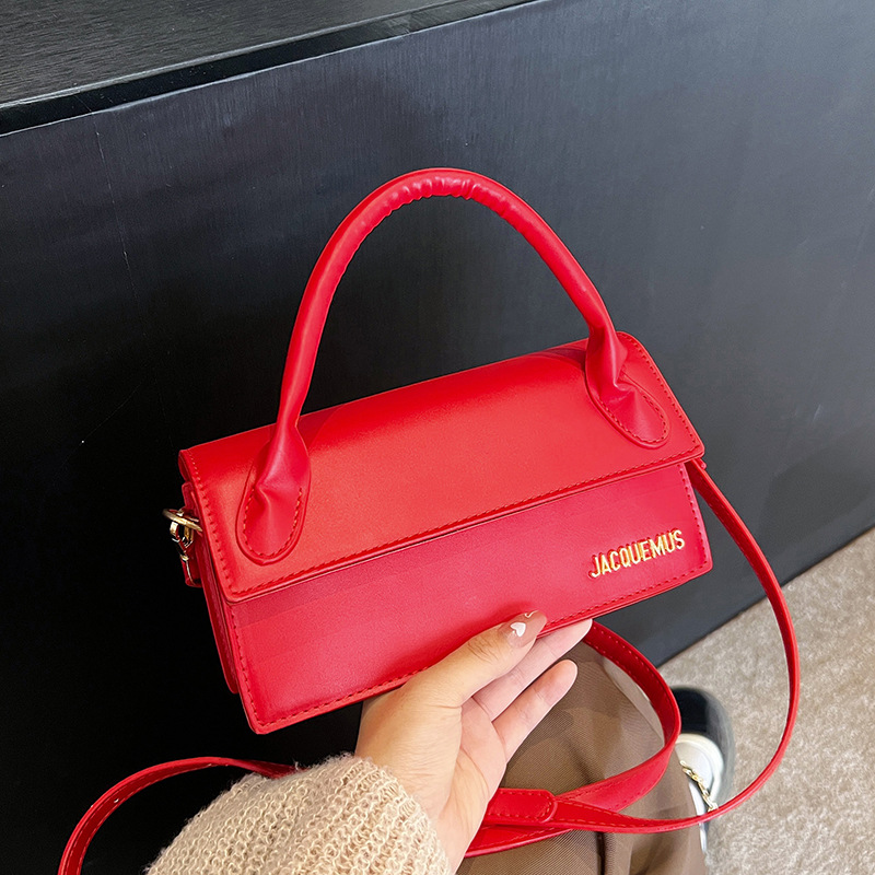 Bolsos de hombro transfronterizos, letras de estilo occidental para mujer, bolsos de alta calidad, tendencias de moda, bolsos de mensajero casuales simples y versátiles