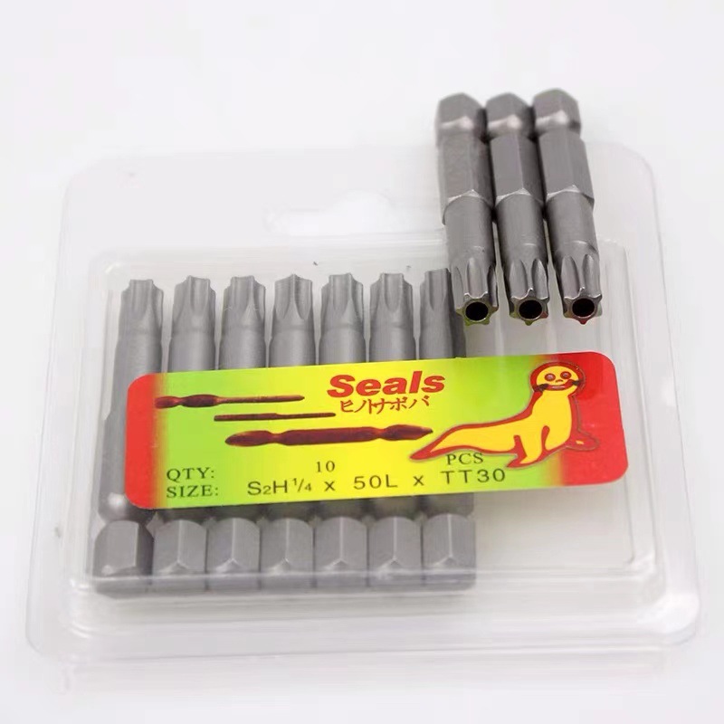 FUENTE fabricante sellos león marino de una sola cabeza de ciruela flor viento destornillador 50L 75L 100L 150L con agujero sin agujero