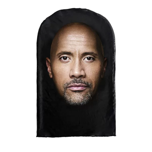 Cross-border Hot Full-cover Visual Mesh Cover Party Funny 3D Printed Cover Kobe Face Cover
