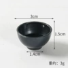 3cm black bowl (with holes)