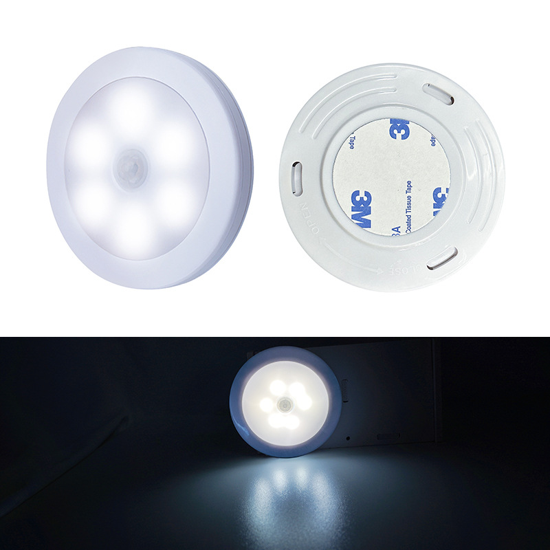 Luz de noche LED luz de inducción del cuerpo humano habitación larga en el hogar carga USB gabinete de vino de succión magnética armario armario luz de pasillo