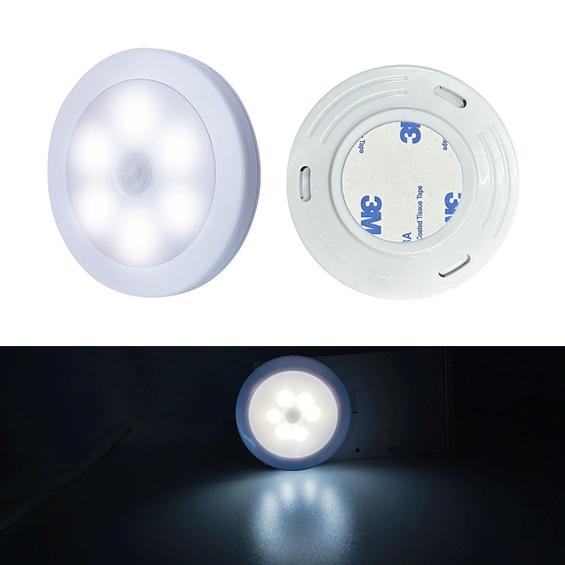 LED-ночник с физиологическим индукционным эффектом для спальни, электромагнитные светильники для гардероба, датчик движения